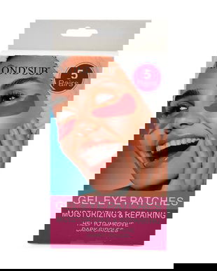 Patch-uri pentru ochi Mond'Sub, gel, hidratante și reparatoare, Moisturising and Repairing, 5 perechi