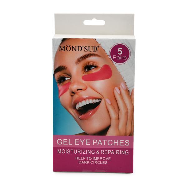Patch-uri pentru ochi Mond'Sub, gel, hidratante și reparatoare, Moisturising and Repairing, 5 perechi