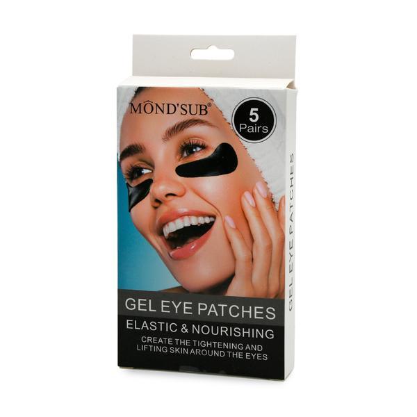 Patch-uri pentru ochi Mond'Sub, gel, elastice și hrănitoare, Elastic and Nourishing, 5 perechi