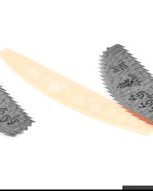 Pilă de unghii cu riglă, 220/240, roz