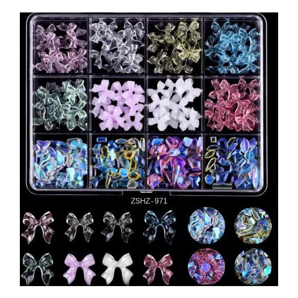 Figurine 3D volumetrice pentru manichiură, set ZSHZ-971