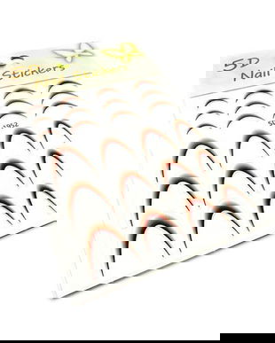 Stickere tip slider design french-ombr&eacute; #1952