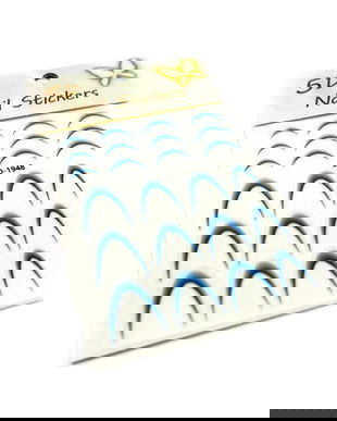 Stickere tip slider design french-ombr&eacute; #1948