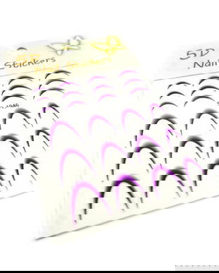 Stickere tip slider design french-ombr&eacute; #1946