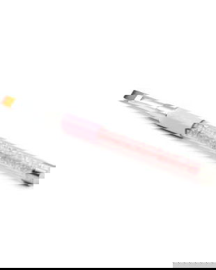 Pensulă sintetică pentru gel, Global Fashion, dreaptă #8