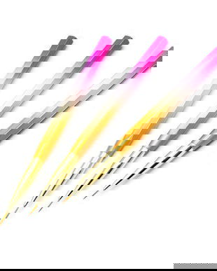 Set pensule pentru monograme, 0, 00, 000, 3 buc