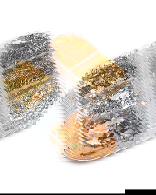 Set 6 decoratiuni multicolore pentru unghii, Paiete