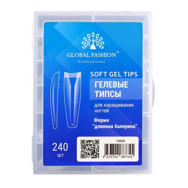 V&acirc;rfuri de gel pentru extensii de unghii, formă 240 buc