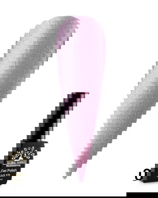 Ojă semipermanentă Global Fashion Summer Light cu shimmer, 8 ml, 03