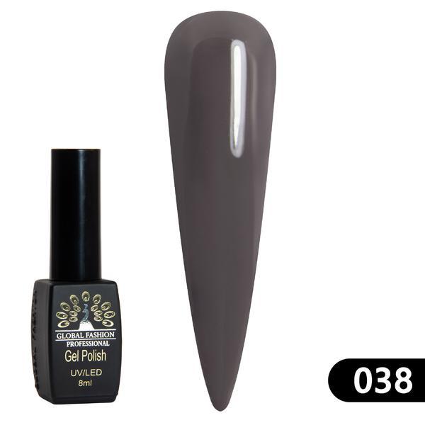 Oja semipermanenta Black Elite, Global Fashion 8 ml, 038