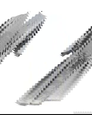 Halat pentru coafor, gri