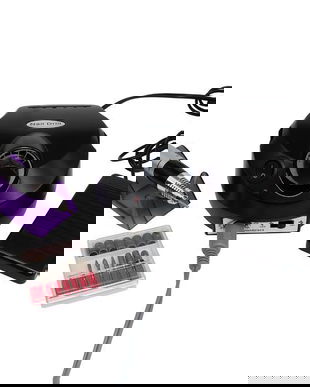 Pilă electrică pentru manichiură și pedichiură 45000 rotații 65 wați ZS-601, neagră