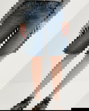 Levi's pantaloni scurți jeans BAGGY DAD