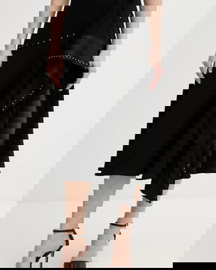 Karl Lagerfeld fustă MINI STUD