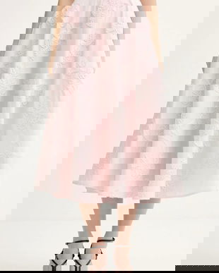 Rotate fustă din bumbac