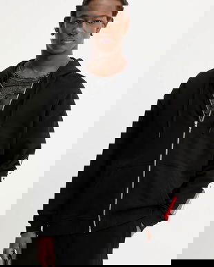 Diesel hanorac de bumbac S-BOXT-ZIP-HOOD-DIV