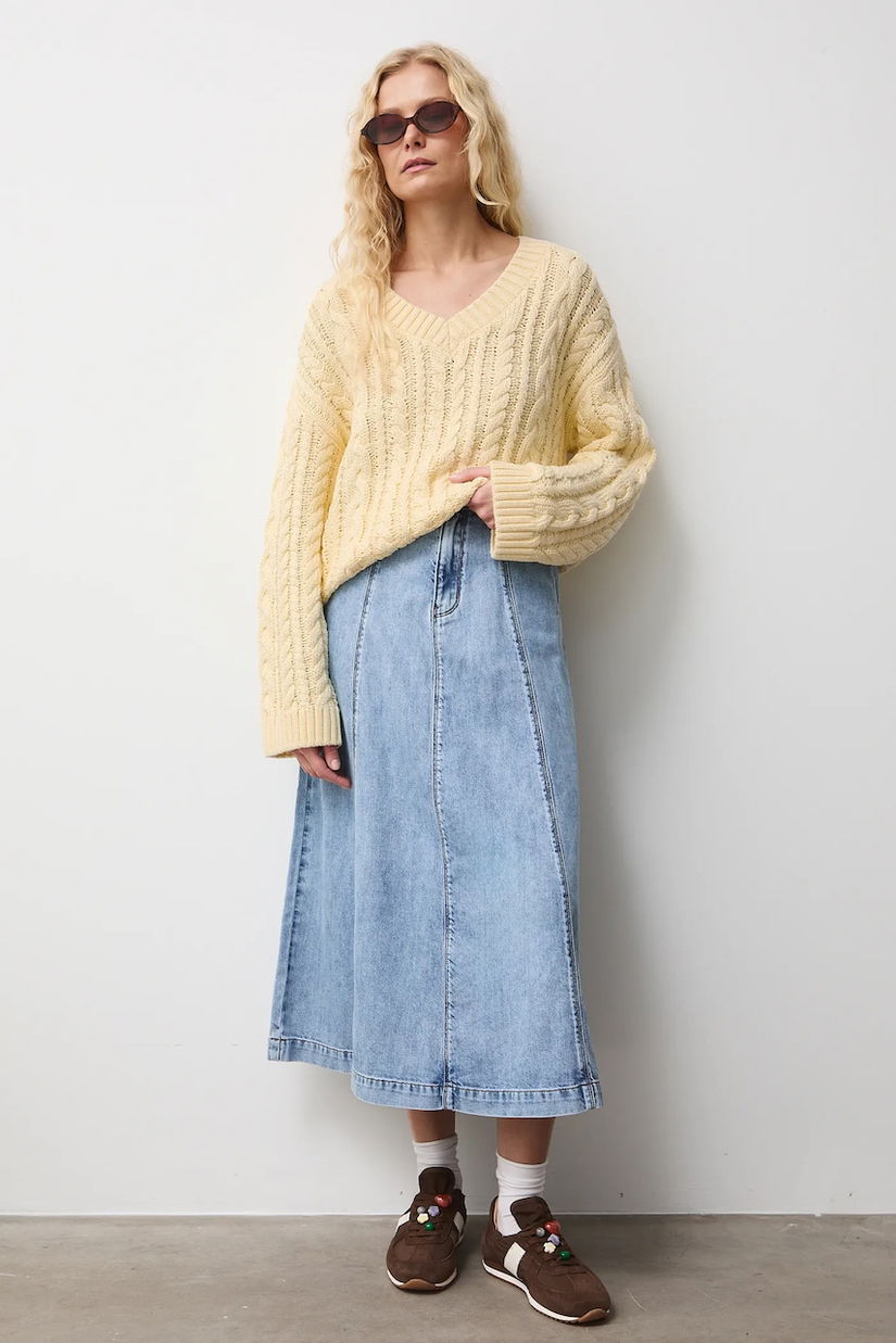 Medicine pulover de bumbac