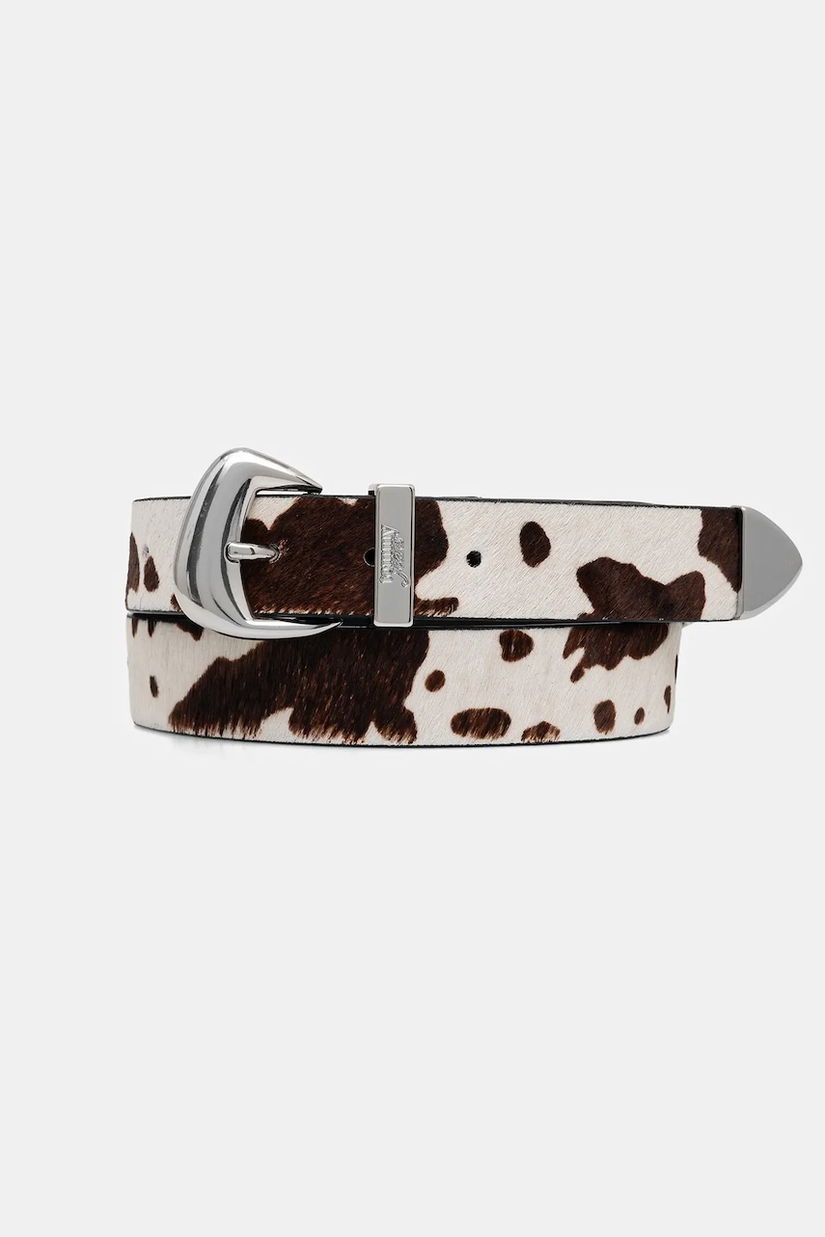 Tommy Jeans curea din piele întoarsă