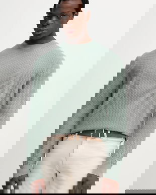 BOSS pulover de bumbac