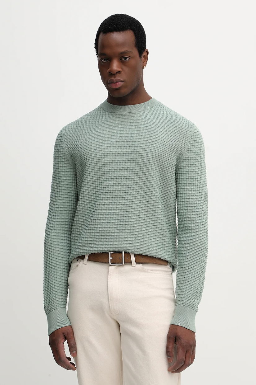 BOSS pulover de bumbac