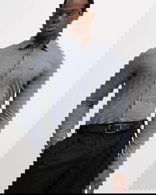 BOSS Orange cămașă din bumbac