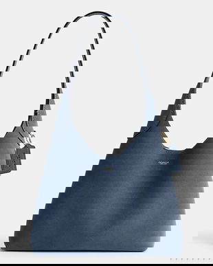 Coach geantă de mână din piele întoarsă Brooklyn