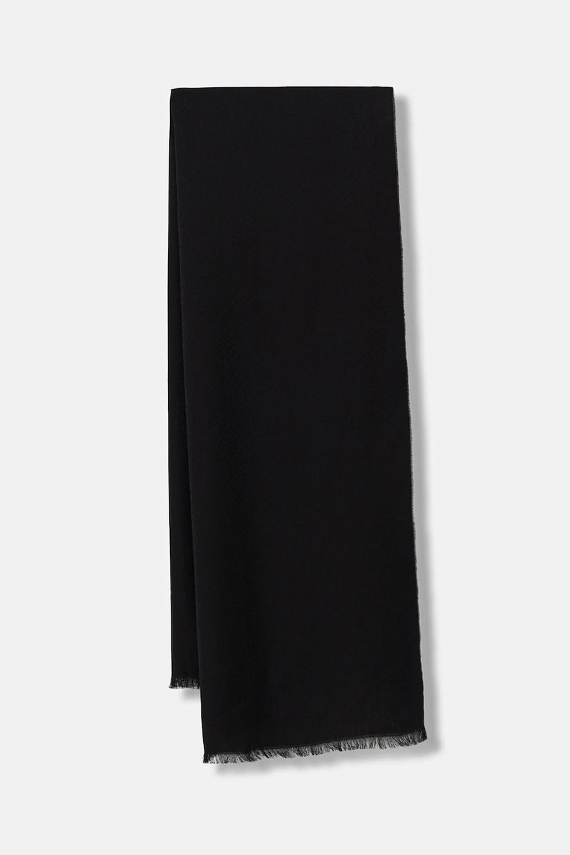 BOSS eșarfă din amestec de lână