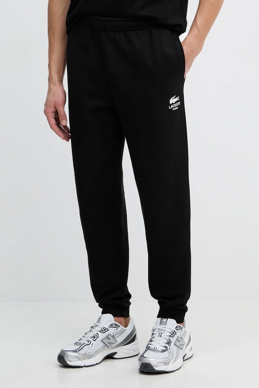Lacoste pantaloni de trening din bumbac