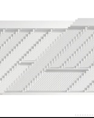 Suport organizare tacamuri Max, alb, pentru latime exterioara corp 700 mm, montabil in sertar de bucatarie, 490x650 mm