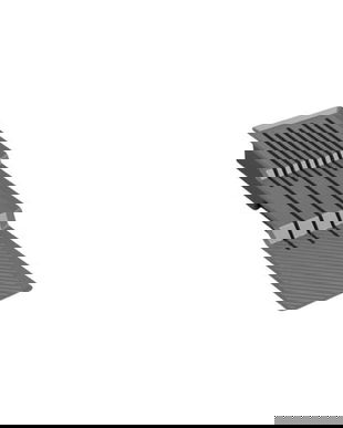 Organizator de cutite, gri grafit, pentru suportul de tacamuri Max, 395x98x42 mm