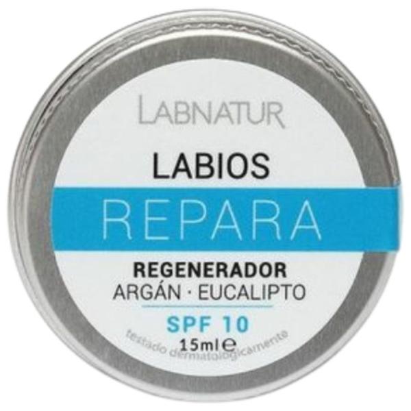 Balsam de Buze Reparator - LabNatur Argan si Eucalipt, SPF 10, 15 ml