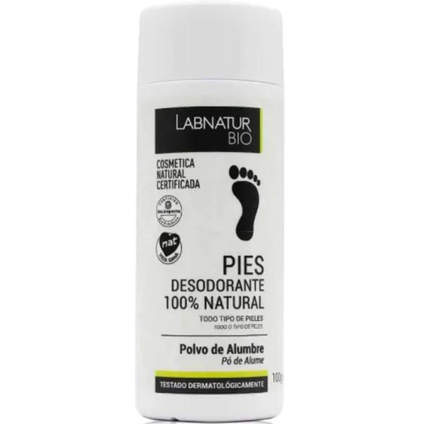 Deodorant Natural pentru Picioare cu Pudra de Alaun - LabNatur, 100 g