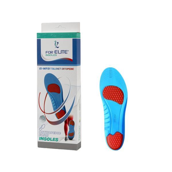 Talonete For Elite Ortopedic, pentru copii, din spuma ortopedica si gel Smartflex, design 3D, usor de decupat, marimea 30 - 35