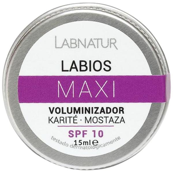 Balsam de Buze Volumizant - LabNatur Karite - Mostaza, SPF 10, 15 ml