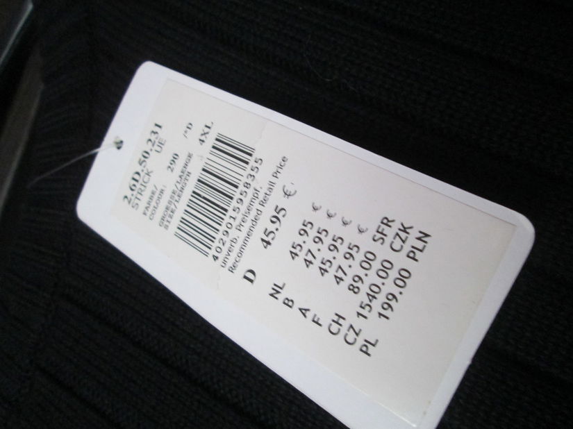 pulover nou Lerros 4XL