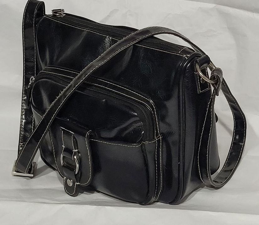 Geanta piele crossbody model 3