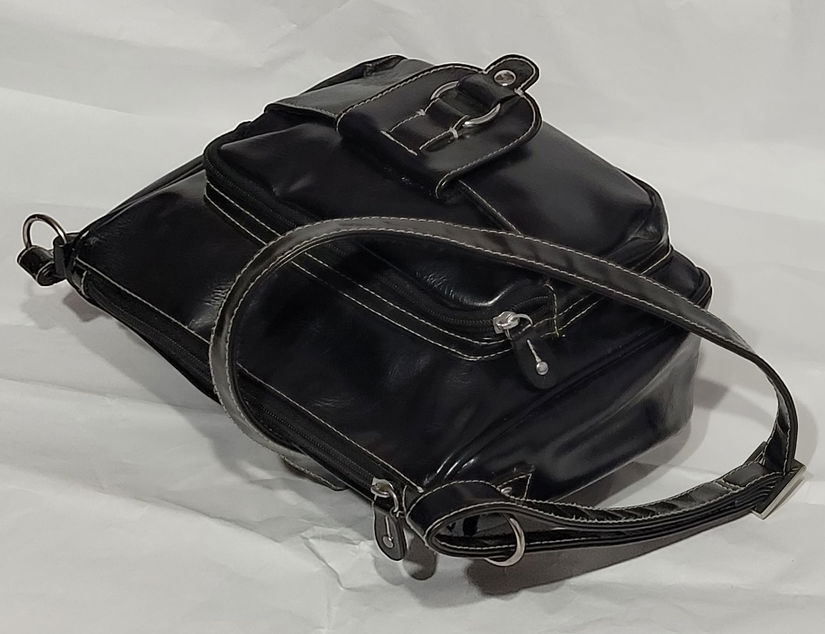 Geanta piele crossbody model 3