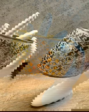 BRATARA VINTAGE ALAMA AURITA  MODEL ARABESQUE ANII 70 FRANTA