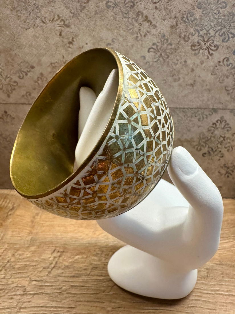 BRATARA VINTAGE ALAMA AURITA  MODEL ARABESQUE ANII 70 FRANTA