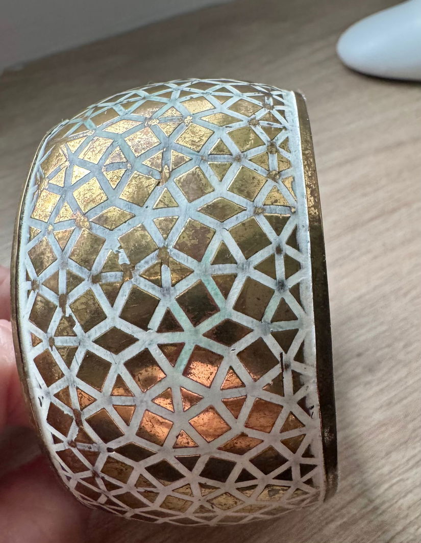 BRATARA VINTAGE ALAMA AURITA  MODEL ARABESQUE ANII 70 FRANTA