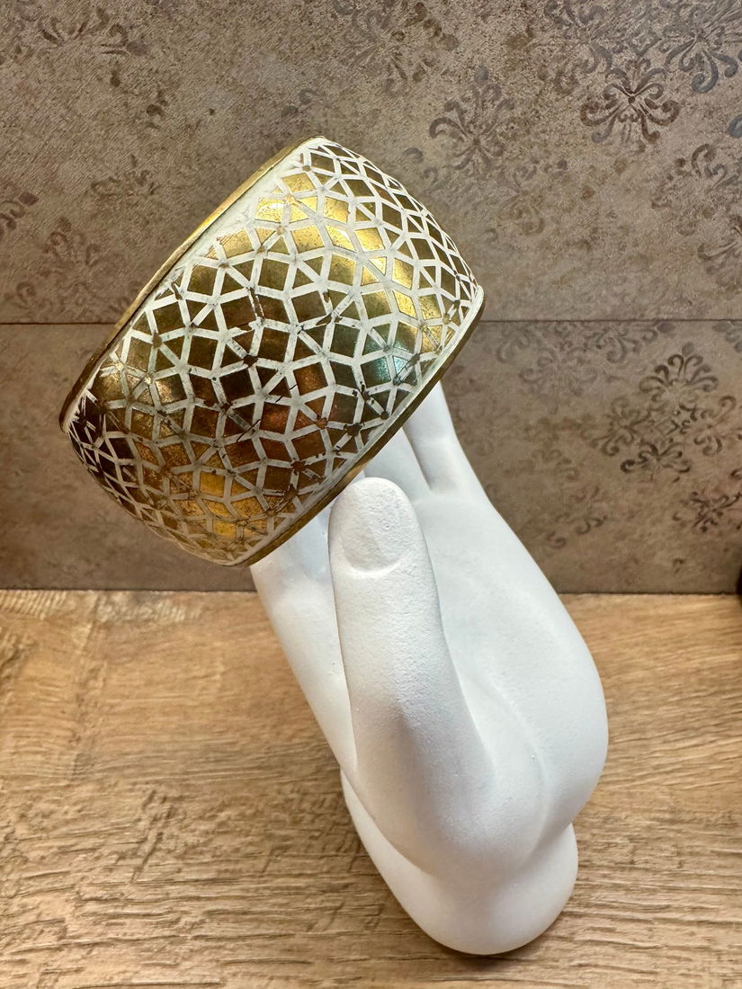 BRATARA VINTAGE ALAMA AURITA  MODEL ARABESQUE ANII 70 FRANTA