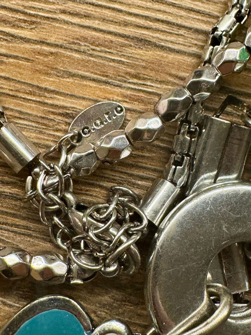 SUPERB COLIER MODEL ORIENTAL STICLA,STRASURI ,METAL,EMAIL ,C.A R.O SEMNAT XXL