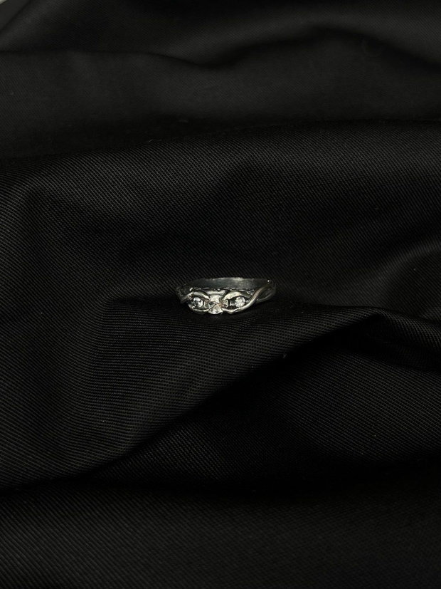 Inel din argint 925 cu zircon piesă unicat