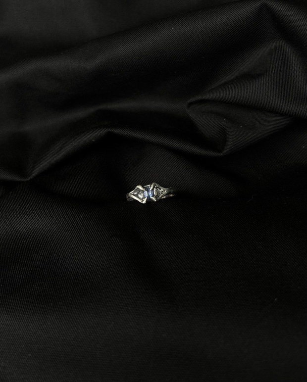 Inel din argint 925 cu safir piesă unicat