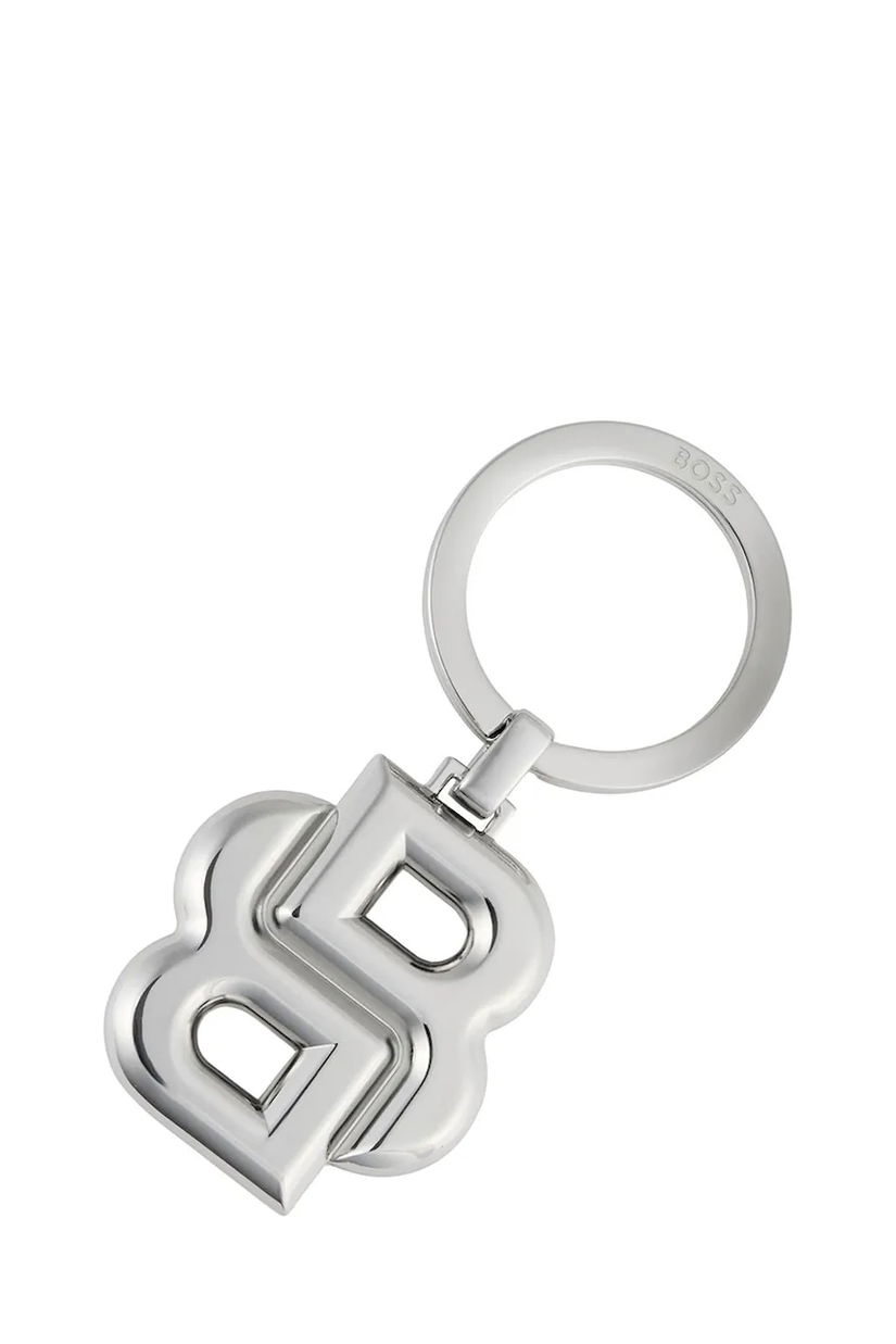 BOSS breloc Double B Shinny Chrome