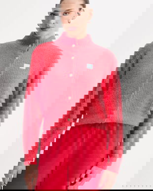 American Vintage cardigan din amestec de lână