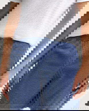 American Vintage pantaloni scurti din velur