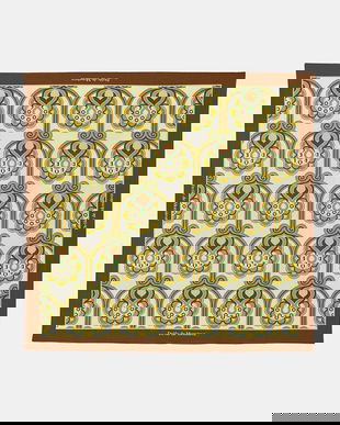 Drôle de Monsieur eșarfă din bumbac Foulard Tapisserie Florale