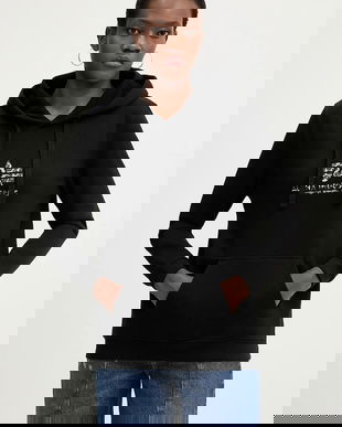 Alpha Industries bluză Basic Hoodie BL Mirror Leo W