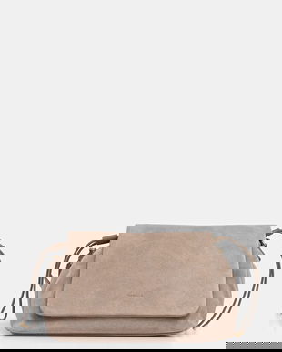 Marella geantă de mână din piele întoarsă MLACARDATO